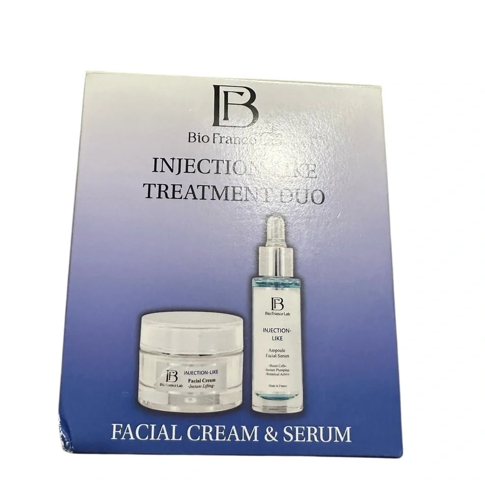 Injection-Like Treatment Duo - Facial Cream and Serum‎
